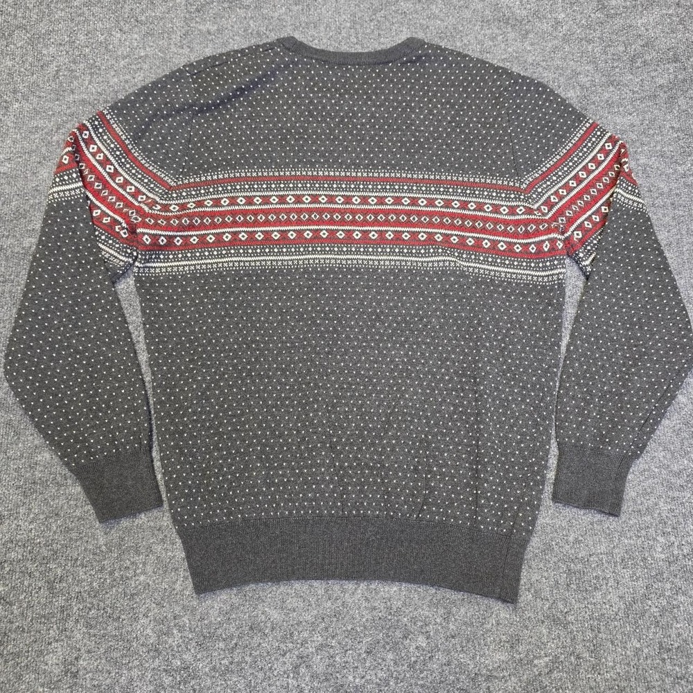 Boca Classics Gray Cotton & Polyester Knit Sweater. Size Large - Picture 6 of 6